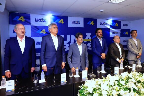 Abrigado no "ninho de Marconi", Ciro Gomes reconhece que Caiado "está pronto" para comandar o Brasil; veja vídeo | G5News