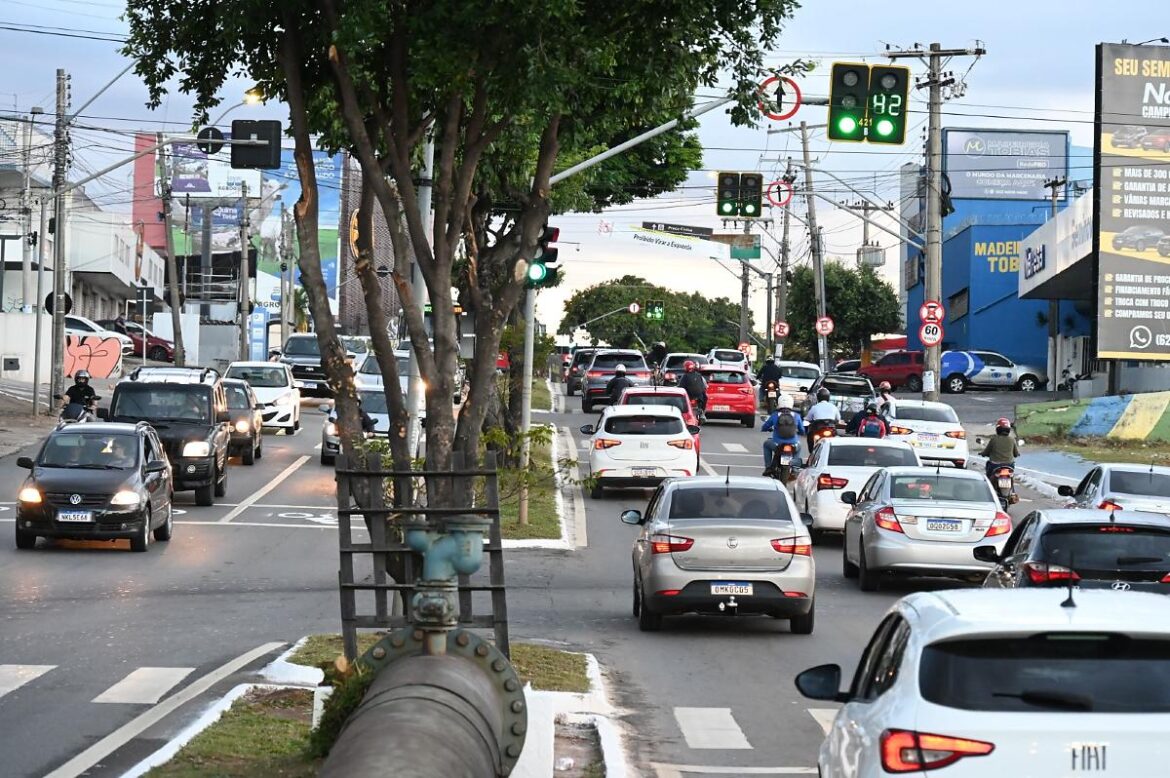 Ações no trânsito de Goiânia deixou corredor Mutirão/Castelo Branco 11 minutos mais rápido; entenda | G5News