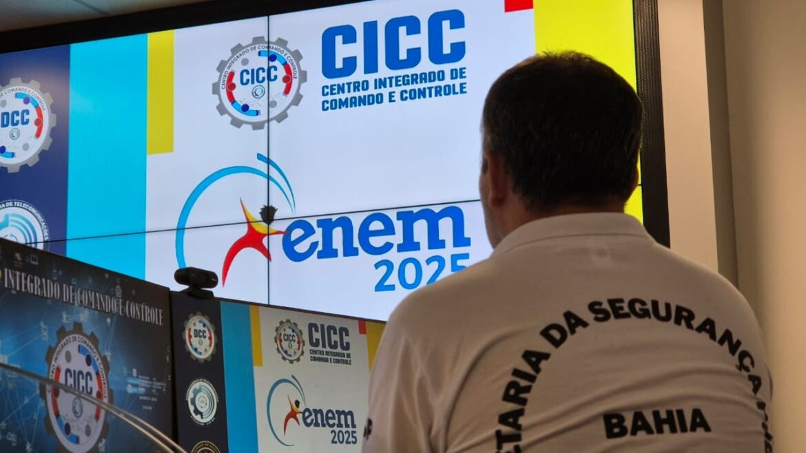 Bahia emprega 4 mil policiais e bombeiros durante a Operação Enem 2025
