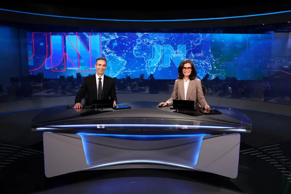 César Tralli estreia no ‘Jornal Nacional’ ao lado de Renata Vasconcellos: ‘Preparado’