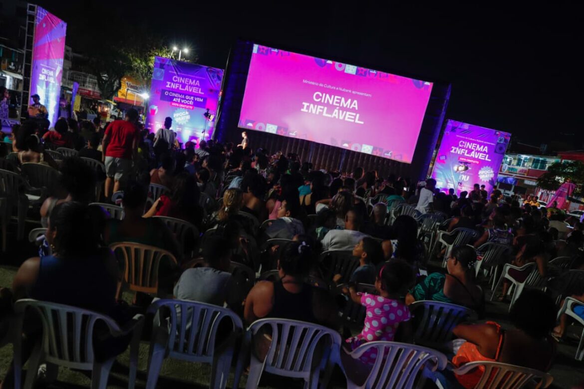 De graça! Cinema Inflável chega a Salvador com pipoca e muita cultura