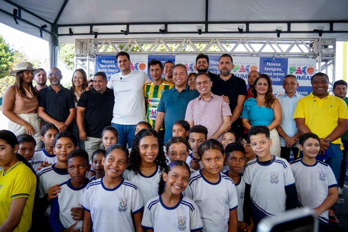 Deputado Catulé Júnior participa das inaugurações do Centro Tecnológico e Posto do Detran em Paço do Lumiar