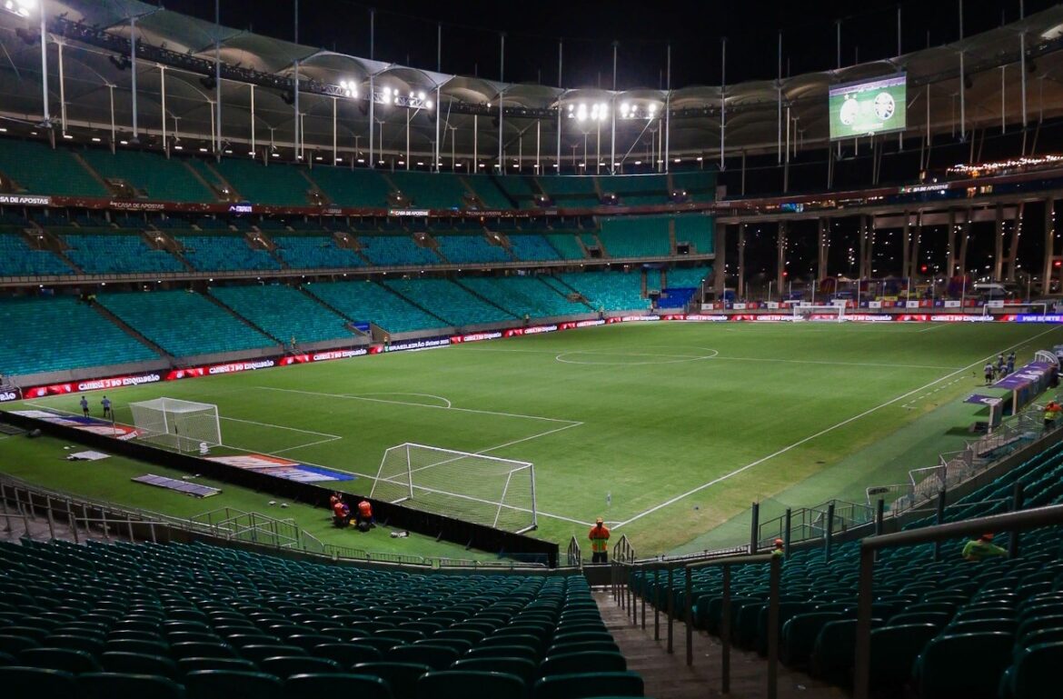 Entenda como funciona a troca de gramados em estádios da Série A