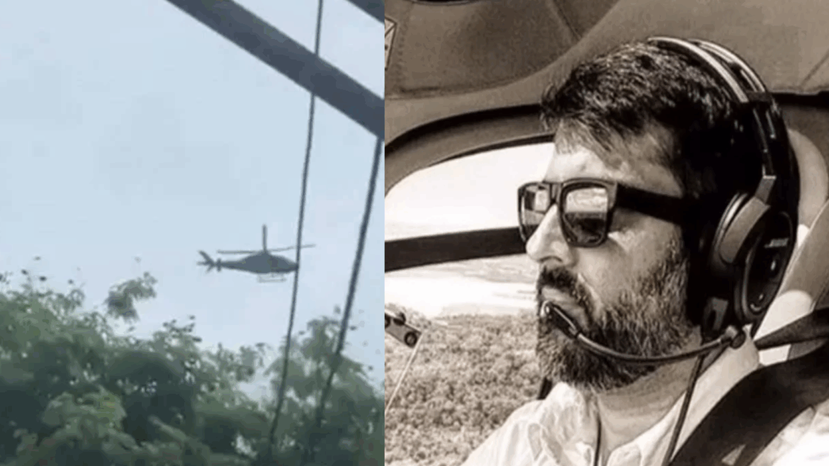 Milagre! Policial baleado por fuzil em helicóptero luta para sobreviver