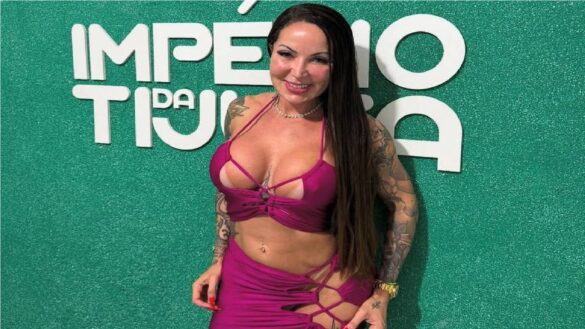 Elisa Sanches volta usar vestido sem calcinha em evento - Foto: Instagram e Divulgação