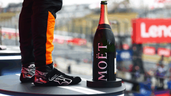 o Champanhe Que Está no Pódio da Fórmula 1