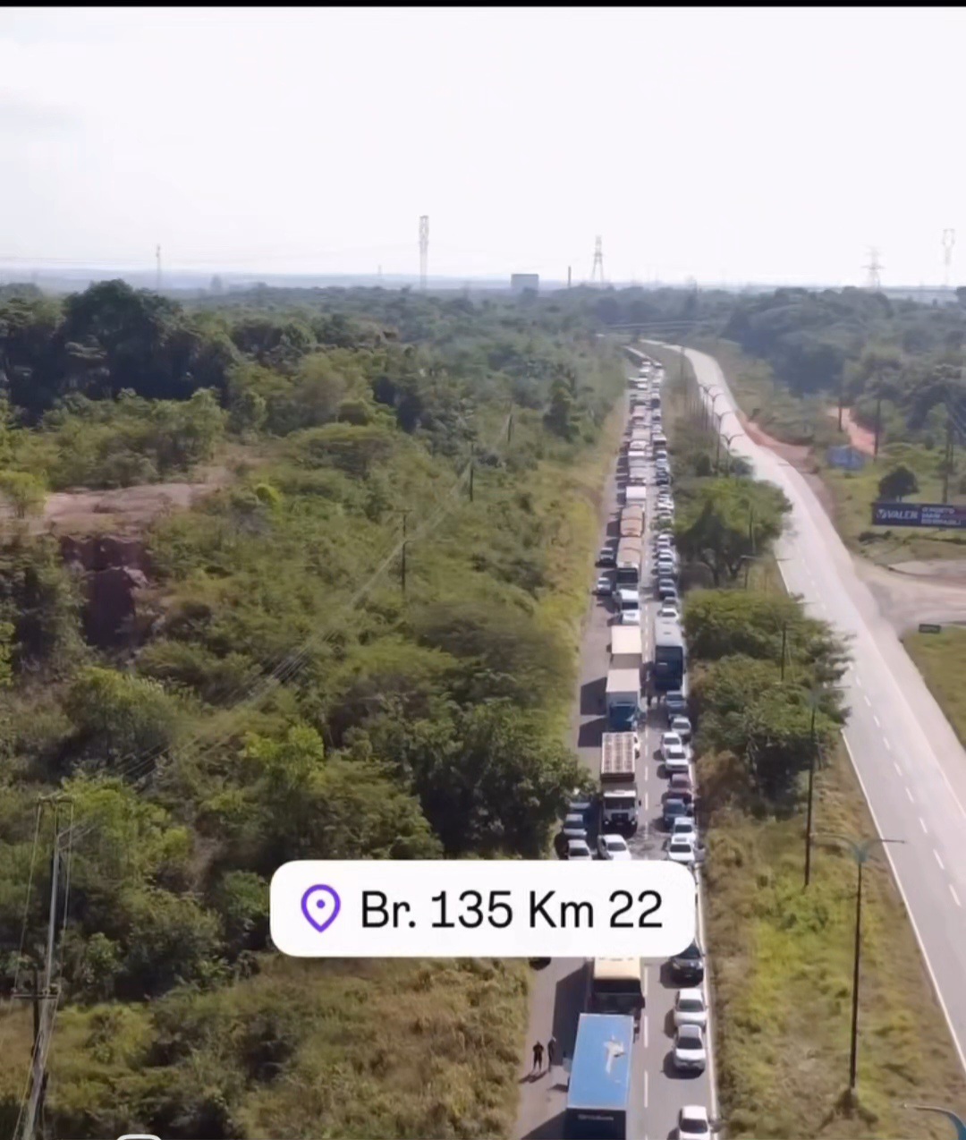 Braide erra o alvo ao culpar Brandão por engarrafamento em rodovia federal