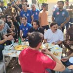 Um dia após declarar apoio, Rubão recebe Braide em Matões e mostra força política