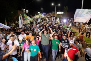 Caminhada com Orleans Brandão reúne 5 mil pessoas em Trizidela do Vale