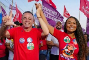 Erlanio Xavier e Cricielle Muniz iniciam agenda conjunta com caminhada no São Francisco