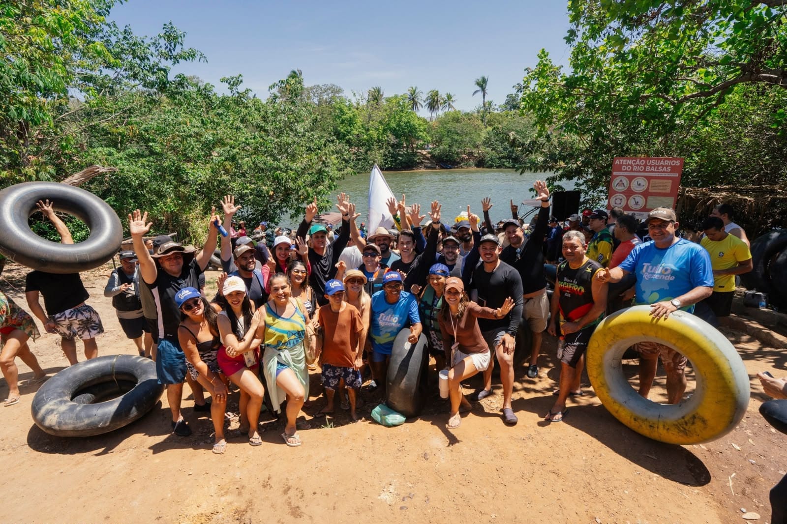 ORLEANS BRANDÃO PARTICIPA DA TRADICIONAL “DESCIDA DO RIO BALSAS” E DEFENDE INCENTIVO AO TURISMO E À CULTURA NO MUNICÍPIO