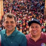 Hilton Gonçalo e Ariston Gonçalo participam da abertura do Festejo de São Raimundo Nonato dos Mulundus em Vargem Grande