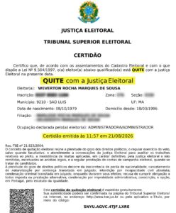 Weverton diz que sua candidatura está regular