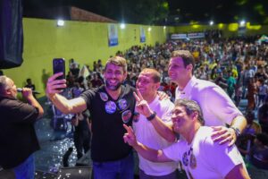Osmar Filho participa de eventos políticos na Divinéia e em Matinha