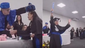 Aos 71 anos, aluna com Alzheimer celebra formatura em Pedagogia na UFMA