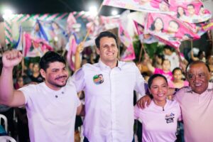 ORLEANS BRANDÃO DESTACA TRABALHO SOCIAL DE THARCIANNE GARCEZ EM PROL DAS MULHERES DURANTE LANÇAMENTO DE SUA CANDIDATURA A DEPUTADA FEDERAL