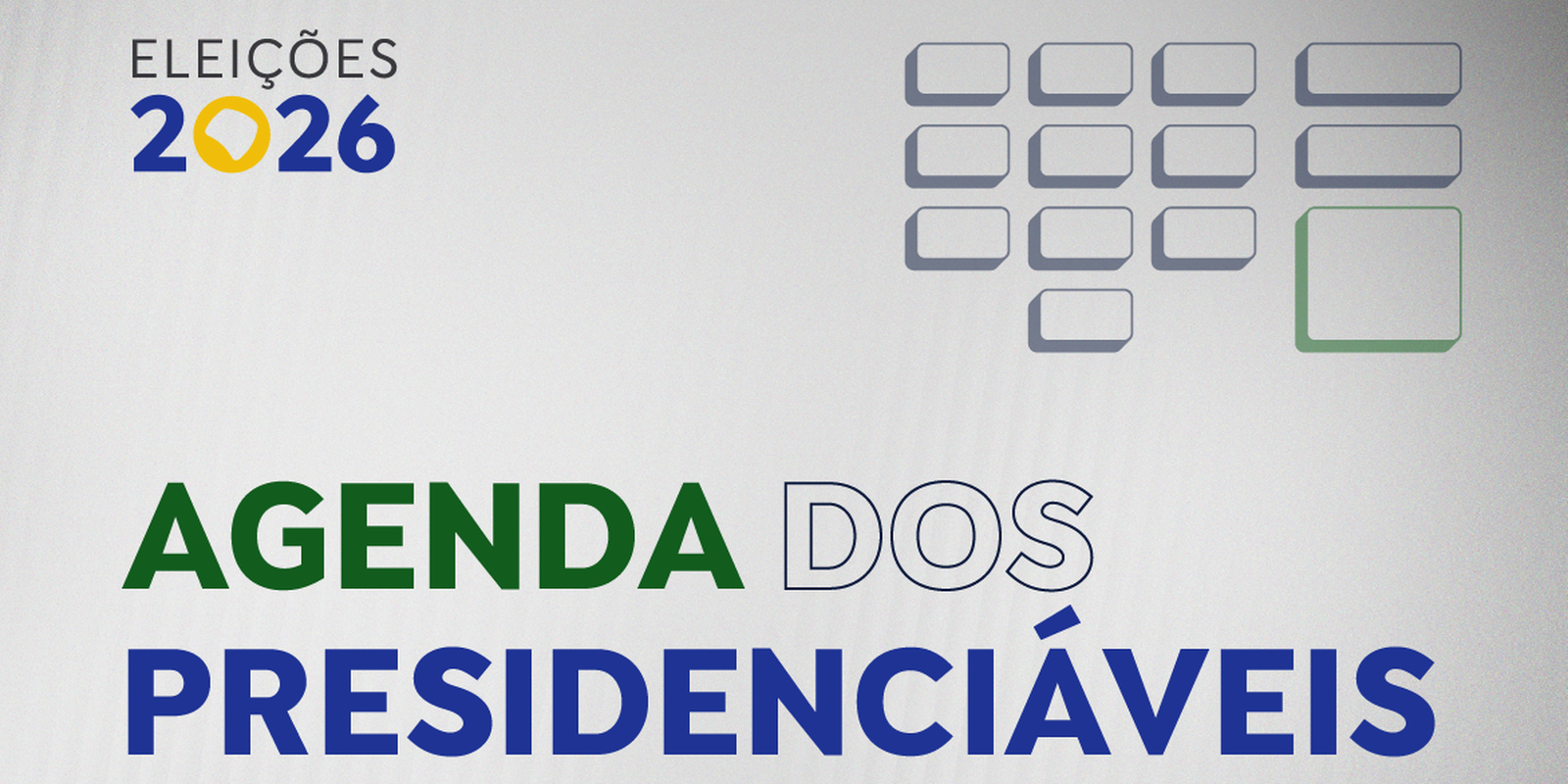 Confira a agenda dos presidenciáveis neste fim de semana (29 e 30)