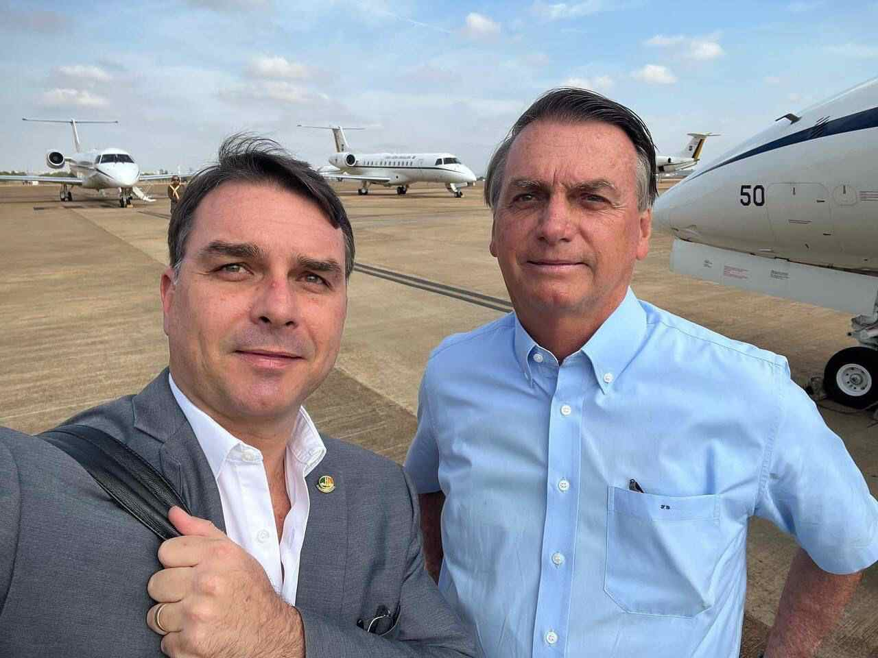 Flávio diz que Jair Bolsonaro poderia integrar seu governo