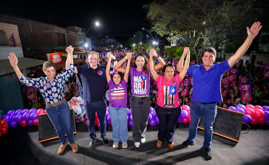 Roseana e Fufuca dividem o mesmo palanque em Timon e reacendem disputa ao Senado no MA Roseana e Fufuca dividem o mesmo palanque em Timon e reacendem disputa ao Senado no MA