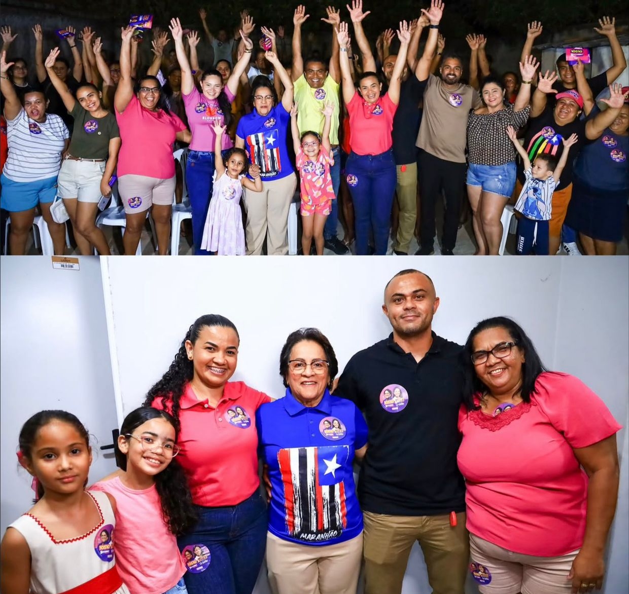 Sousa Júnior reúne amigos, familiares e colaboradores e reforça apoio a Socorro Waquim e Dra. Gisele