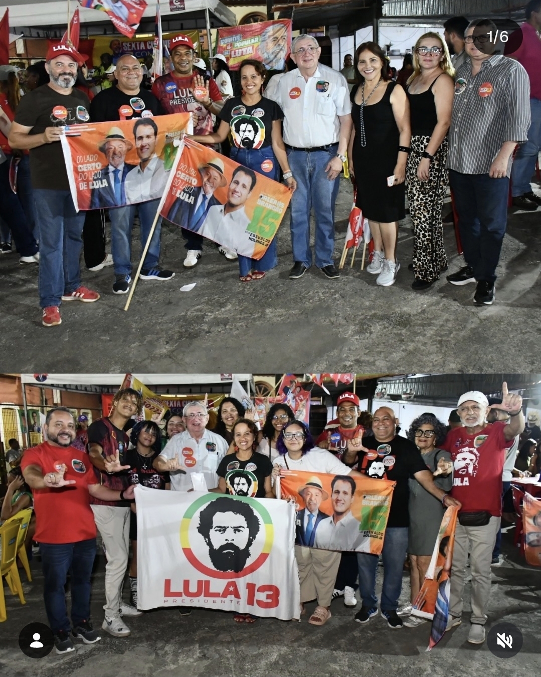 TRE manda remover post com imagem de Lula e Orleans Brandão