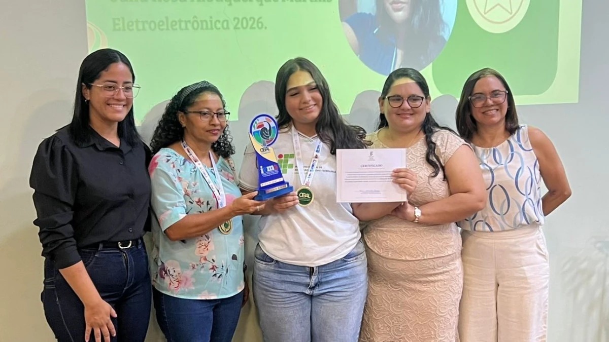 Estudante do MA conquista ouro em olimpíada nacional