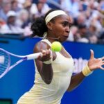 Gauff elogia rival e fala sobre adaptação às condições de quadra
