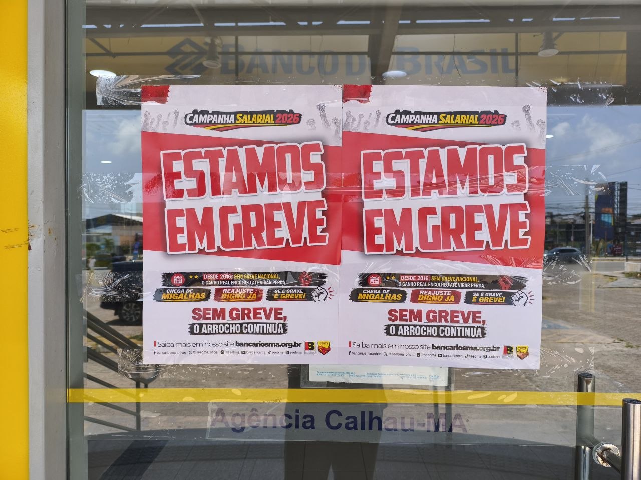 Greve no Banco do Brasil: São Luís começa primeiro dia útil pós-feriadão com agências fechadas