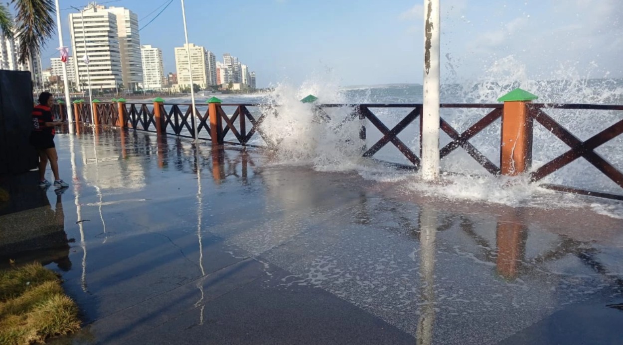 Maré alta passa de 6 metros na Grande São Luís neste domingo