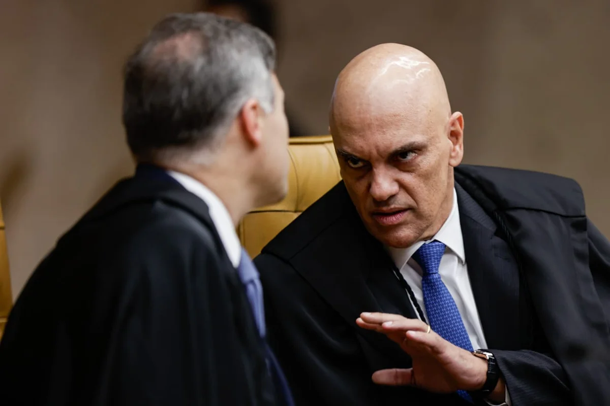 Moraes e Mendonça batem boca e quase chegam às vias de fato no STF – Portal do Sampaio