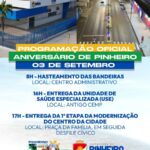 É nesta quinta-feira (03) – Pinheiro celebra 170 anos com entrega de obras, novos equipamentos, desfile e grandes shows