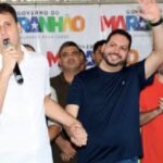 Dr Remy e Aristeu Nunes juntos na recepção a Orleans Brandão em Presidente Dutra