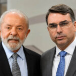 Pesquisa Datafolha desta quinta-feira mostra Lula e Flávio Bolsonaro tecnicamente empatados num cenário de segundo turno