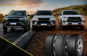 Como escolher o pneu ideal para SUV, sedã e picape: por que o tipo de veículo faz toda a diferença