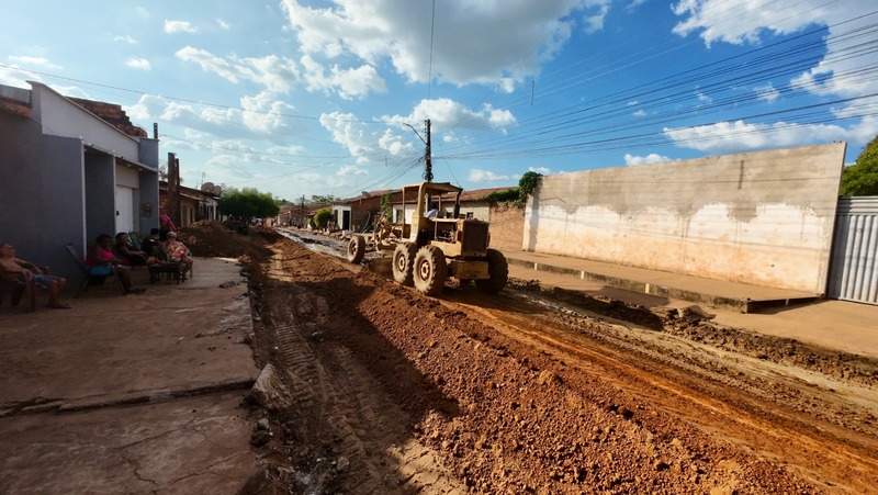 Prefeitura de Codó inicia obras de infraestrutura na Rua Nina Rodrigues, no bairro Santo Antônio – Portal do Sampaio