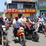 MEGA ADESIVAÇO E CAMINHADA MOSTRA FORÇA POLÍTICA DE WALLAS ROCHA EM SÃO BENEDITO DO RIO PRETO