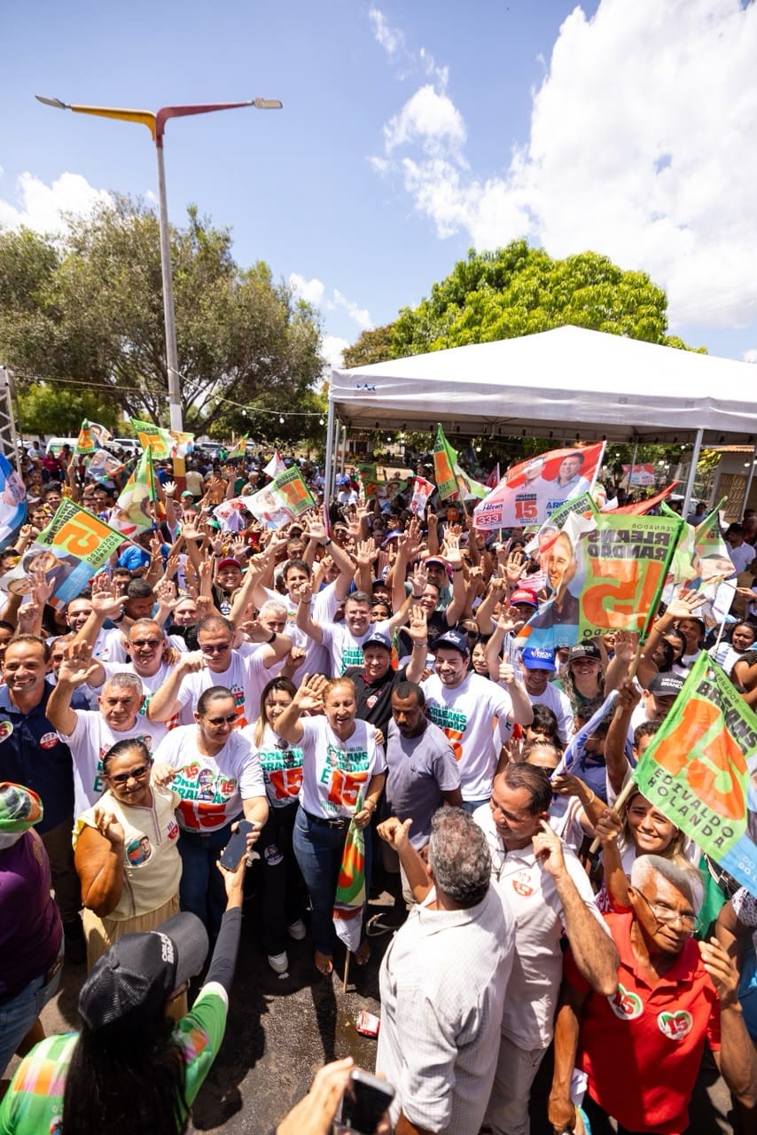 Orleans Brandão arrasta multidão em Pastos Bons e afirma: “O grito do Sertão vai ecoar por todo o Maranhão”