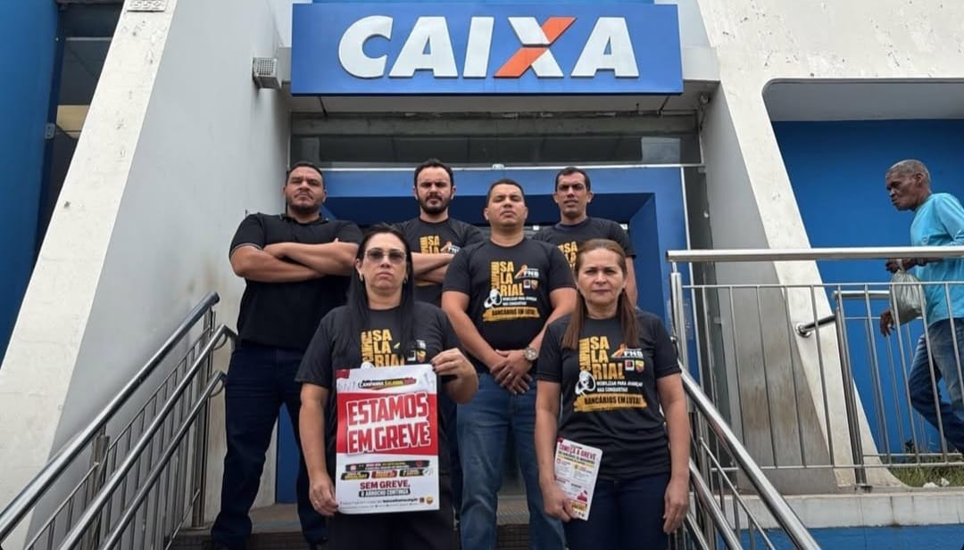 Bancários entram no segundo dia de greve no Maranhão