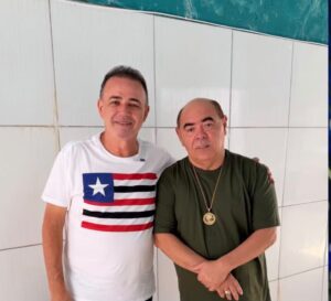 Erlanio Xavier recebe apoio do decano Astro de Ogum