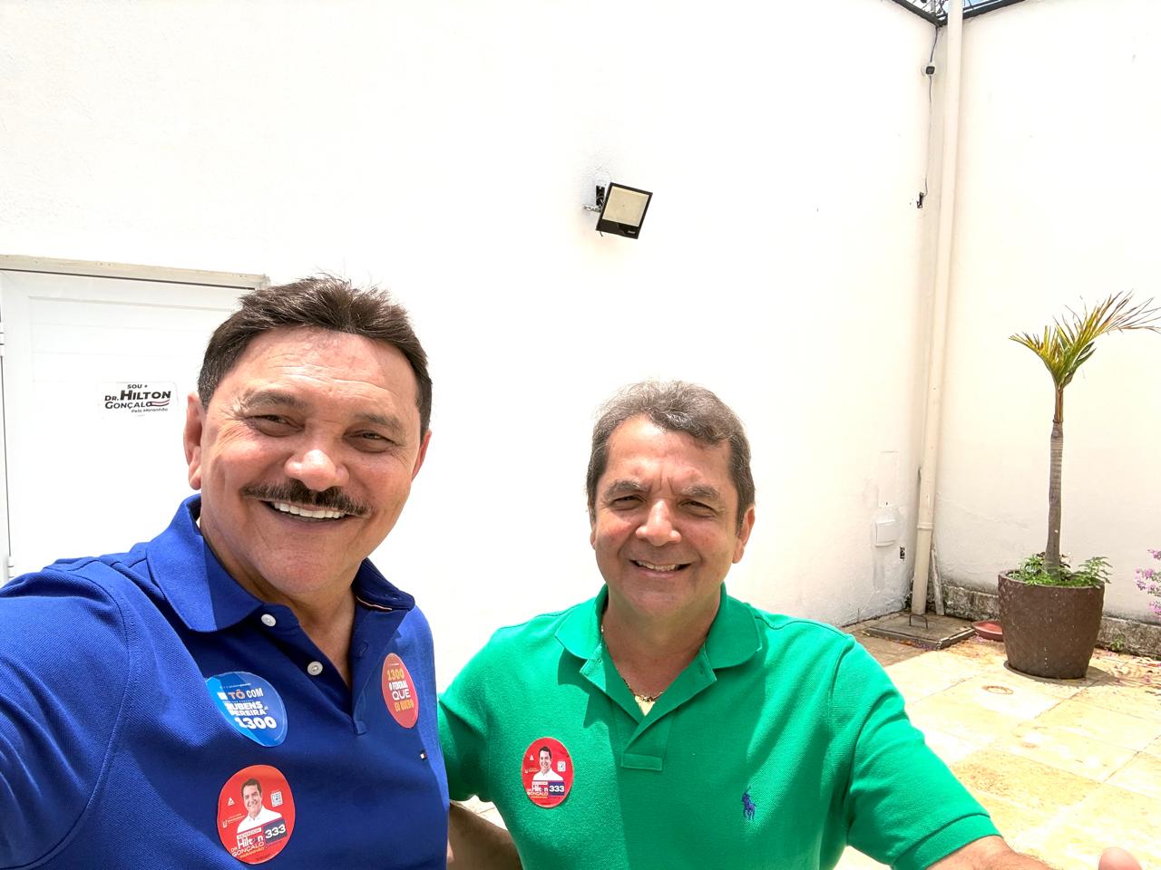 Rubens Pereira reforça candidatura de Hilton Gonçalo ao Senado Federal