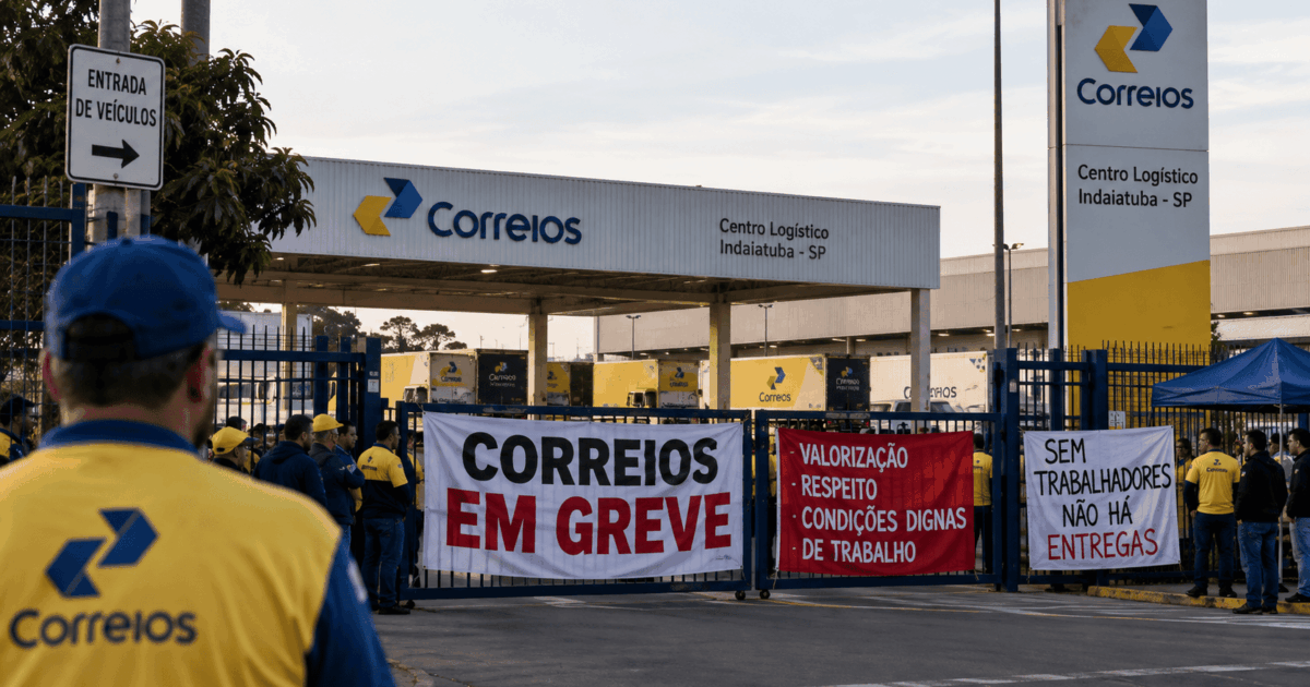 Greve dos Correios trava centro logístico e afeta entregas no interior de SP