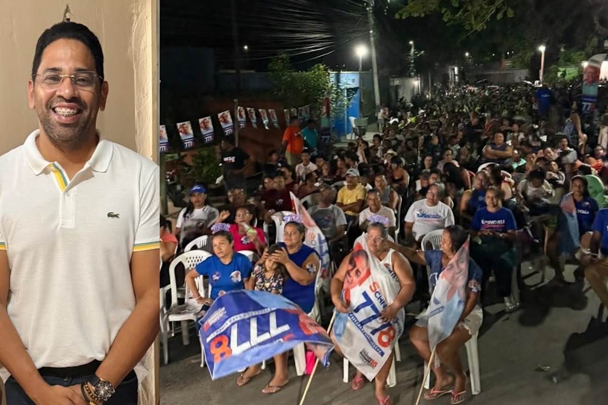 William Bonfim transforma reunião em “comício” e declara apoio a Júnior Viana, Schnneyder e Orleans Brandão
