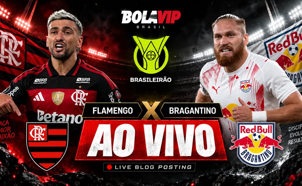 Flamengo x Bragantino AO VIVO