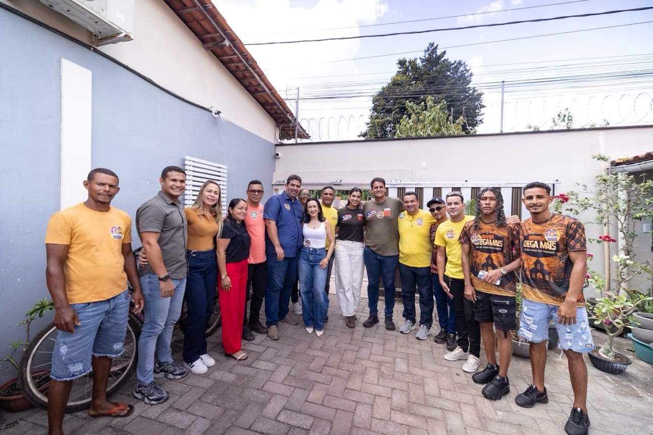 Orleans Brandão amplia apoios em Rosário com adesão de grupo liderado por Jonatha Calvet