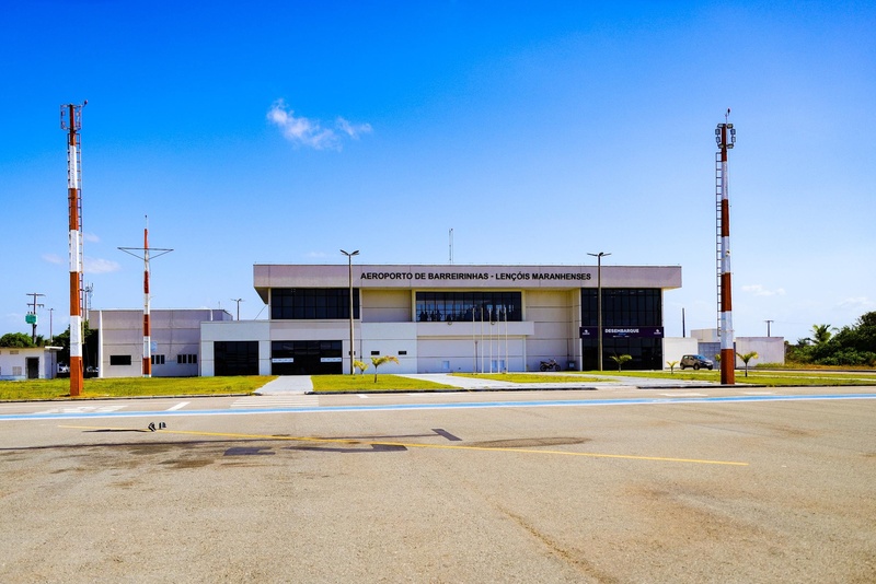 Aeroporto de Barreirinhas nos Lençóis Maranhenses é modernizado para ampliar a aviação regional do Maranhão