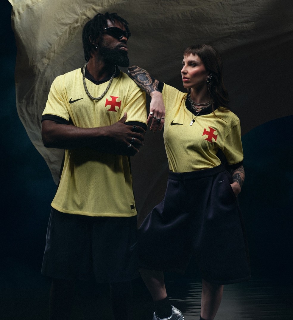 Terceiro uniforme do Vasco é eleito o mais bonito de 2026; veja ranking