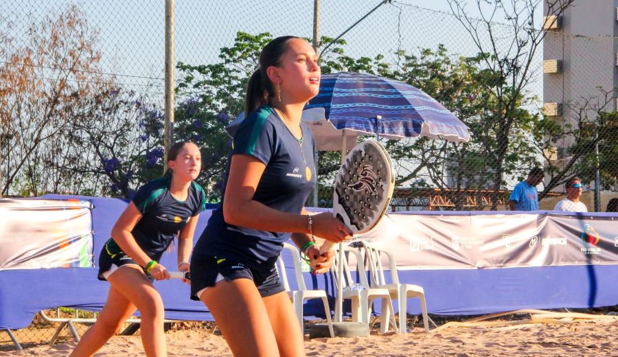 Favoritos e atleta do MT estreiam nesta sexta no Pan de beach tennis em Cuiabá