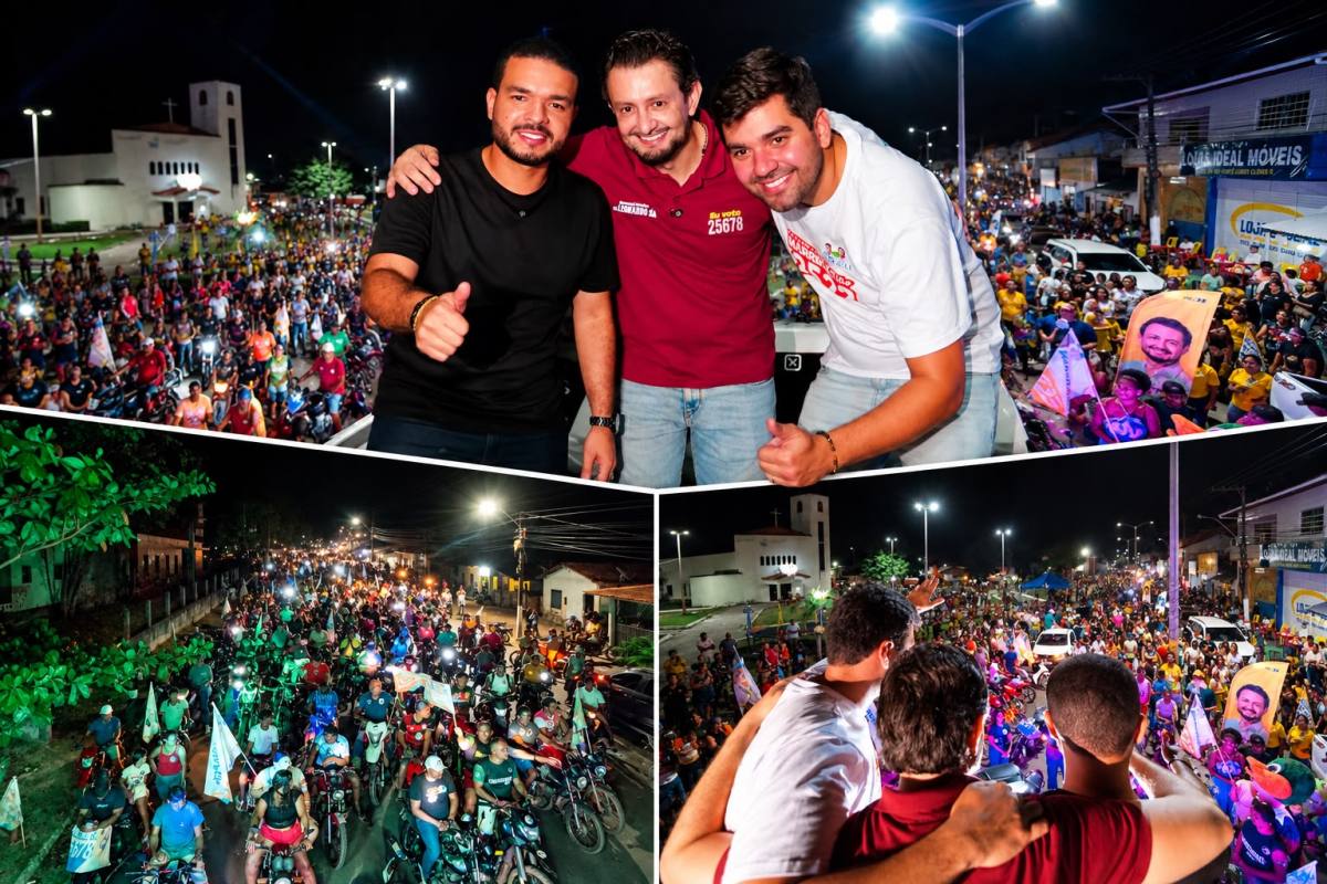 Arrastão record de público é liderado por Quinzinho em Perimirim; Leonardo Sá e Marreca Filho participam