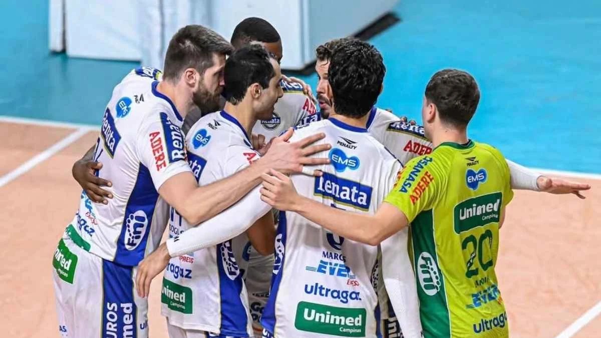 Vôlei Renata vence Itaquá e assume liderança do Paulista