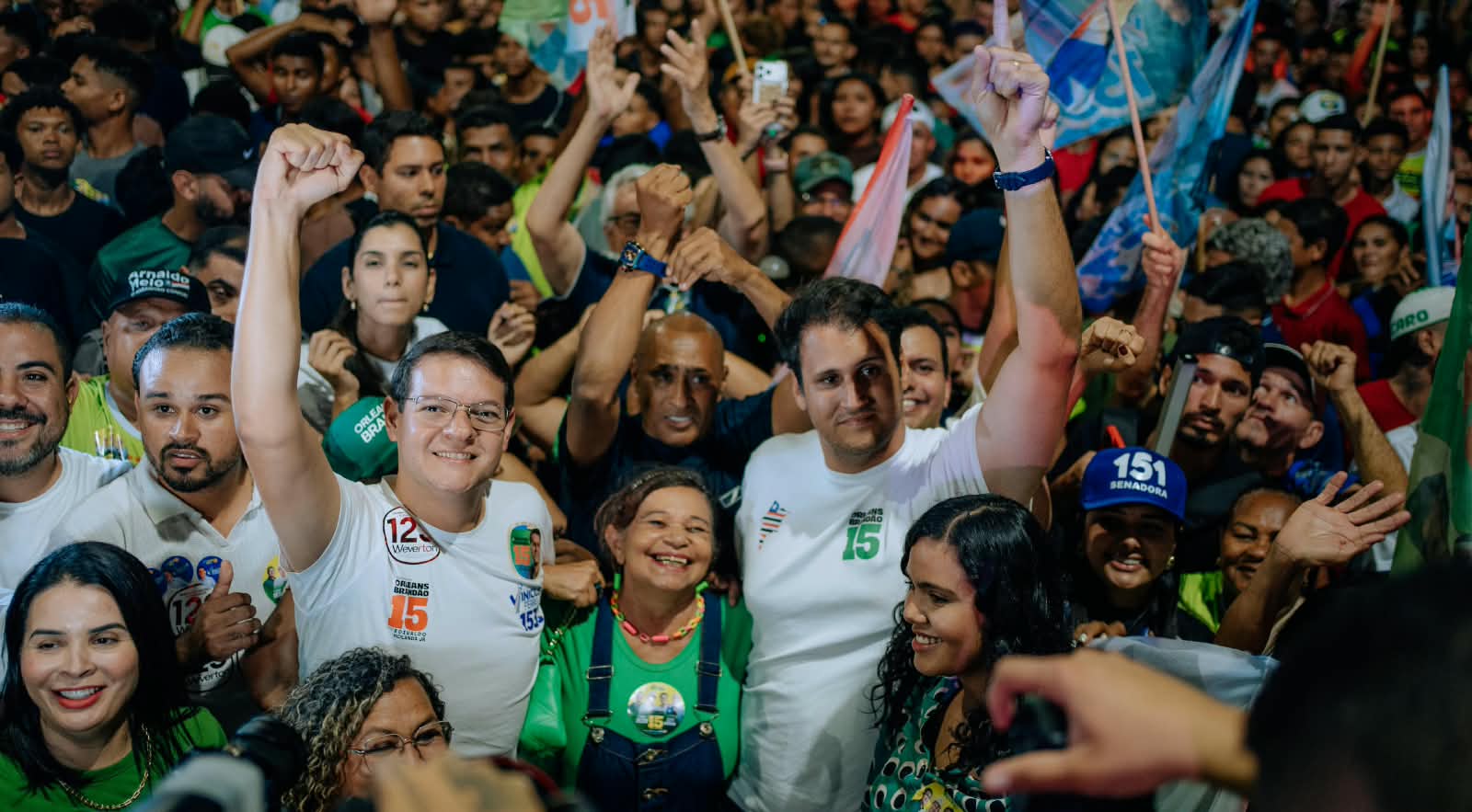 Vinícius Ferro faz arrastão histórico em Coroatá e chega à reta final de campanha reforçando o convite para a Carreata da Vitória em São Luís com Orleans Brandão